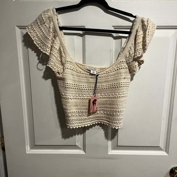 Sincerly Jules Tops - Knit crop top